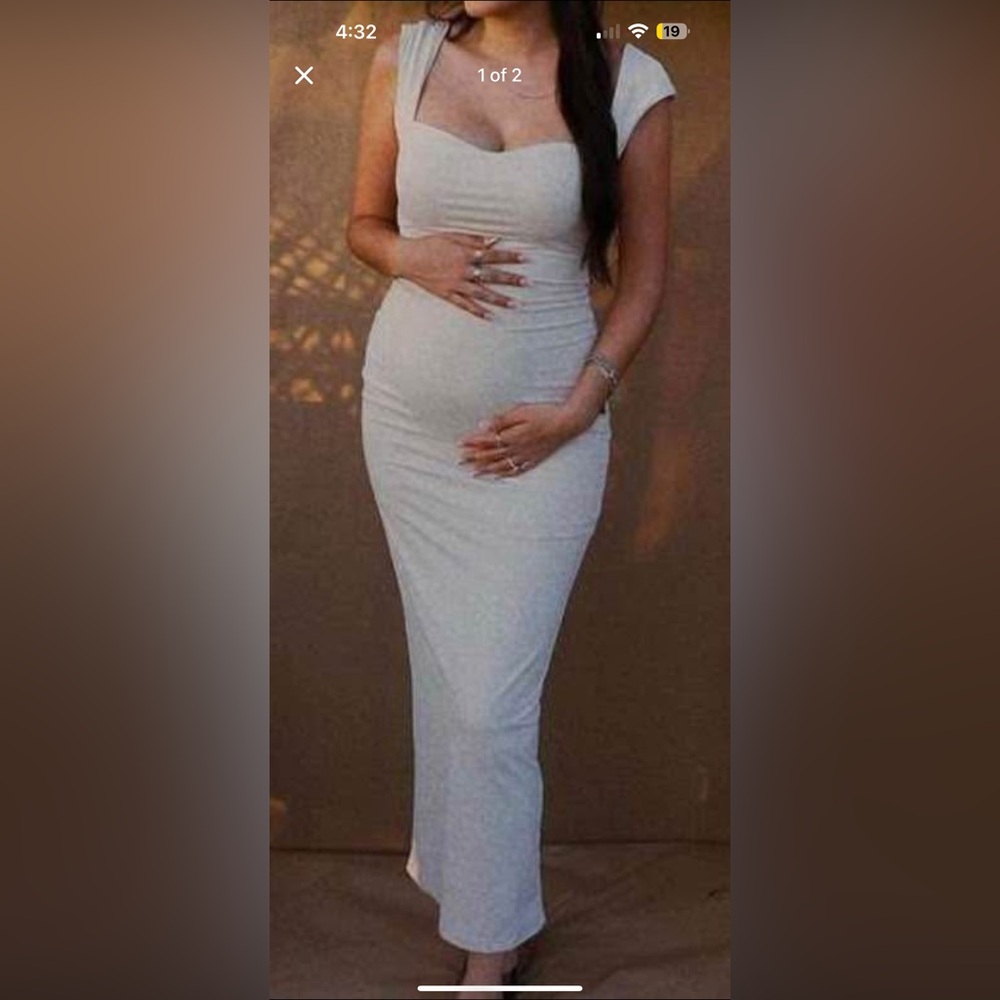 Elegant White Bodycon Dress